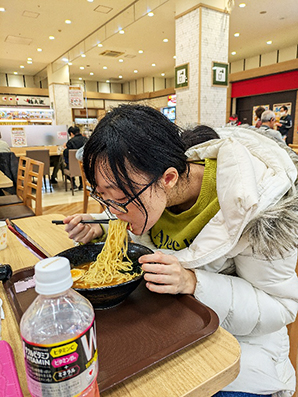 ラーメンおいしい！