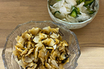 大根の煮物と浅漬け
