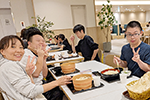 うどんでイェーイ